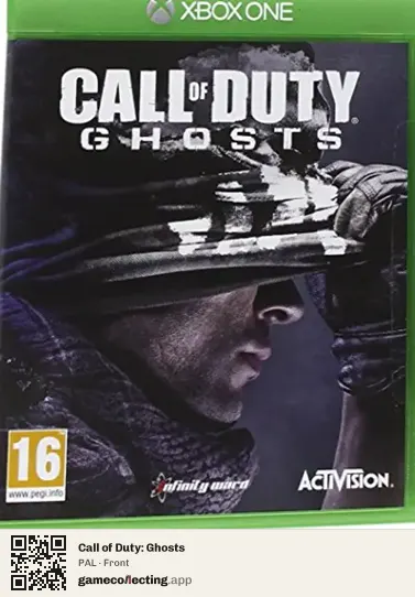 Call of Duty: Ghosts Xbox One, PAL box front