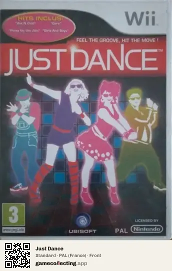 Just Dance Nintendo Wii, France box front