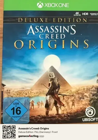 Assassin's Creed: Origins Xbox One, Germany box front