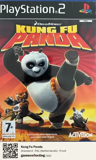Kung Fu Panda PlayStation 2, Netherlands box front