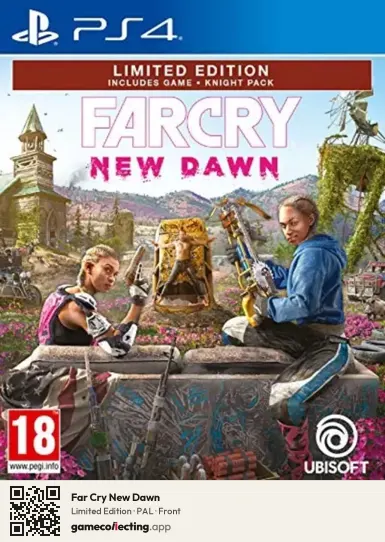 Far Cry New Dawn PlayStation 4, PAL box front