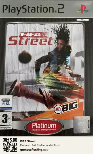 FIFA Street PlayStation 2, Netherlands box front