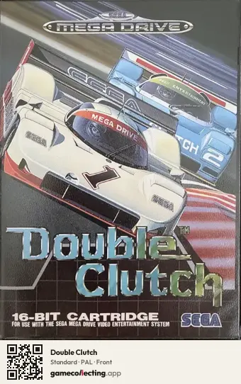Double Clutch Sega Mega Drive / Genesis, PAL box front
