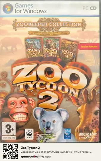 Zoo Tycoon 2 Computer, France box front