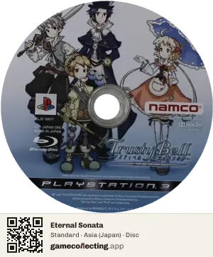 Eternal Sonata PlayStation 3, Asia disc