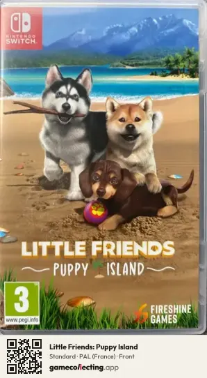 Little Friends: Puppy Island Nintendo Switch, France box front