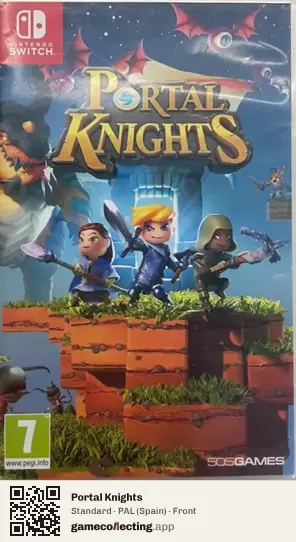 Portal Knights Nintendo Switch, Spain box front
