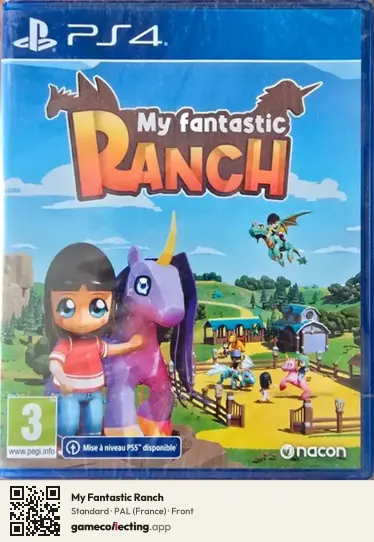 My Fantastic Ranch PlayStation 4, France box front