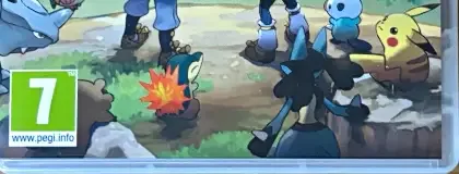 Pokémon Legends: Arceus, the USK square on its front