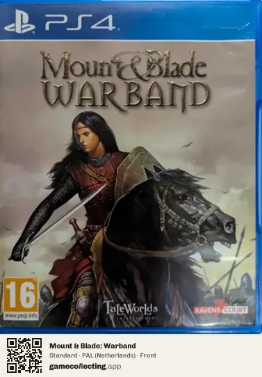 Mount & Blade: Warband PlayStation 4, Netherlands box front