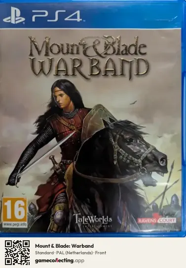 Mount & Blade: Warband PlayStation 4, Netherlands box front