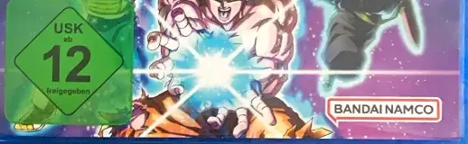 Dragon Ball: Sparking! Zero, the USK square on its front
