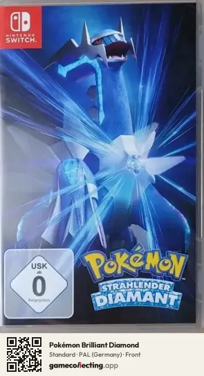 Pokémon Brilliant Diamond Nintendo Switch, Germany box front