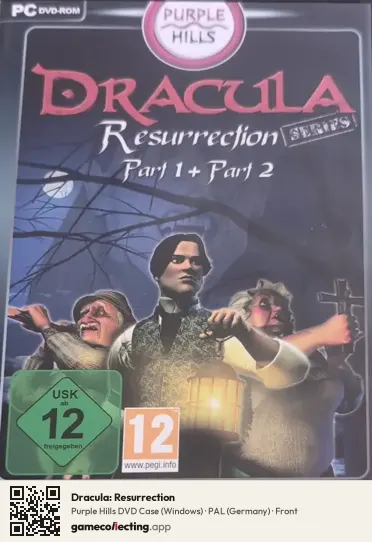 Dracula: Resurrection Computer, Germany box front