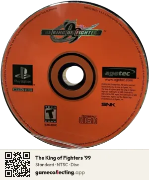 The King of Fighters '99 PlayStation, NTSC disc