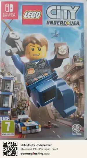 LEGO City Undercover Nintendo Switch, Portugal box front