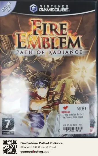 Fire Emblem: Path of Radiance Nintendo GameCube, France box front