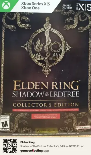 Elden Ring Xbox Series X, NTSC box front