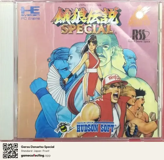Garou Densetsu Special TurboGrafx-CD, Japan box front