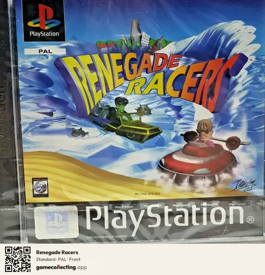 Renegade Racers PlayStation, PAL box front