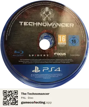 The Technomancer PlayStation 4, PAL disc
