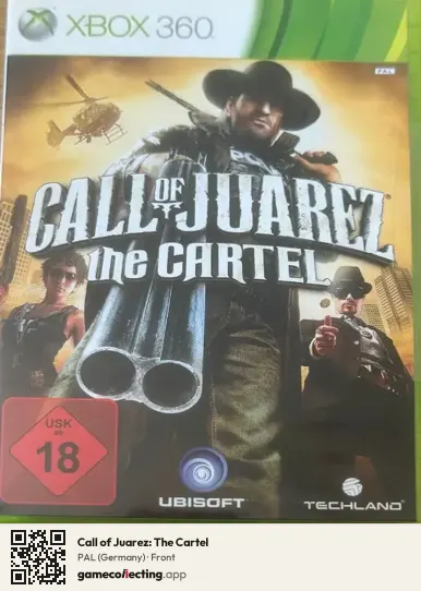 Call of Juarez: The Cartel Xbox 360, Germany box front