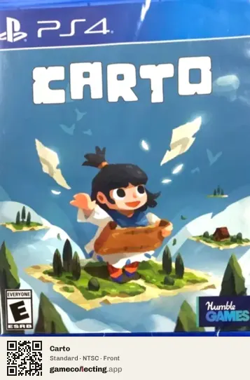 Carto PlayStation 4, NTSC box front