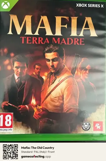 Mafia: The Old Country Xbox Series X, Italy box front
