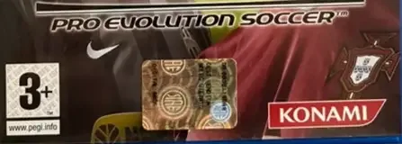 Pro Evolution Soccer 2008, the PEGI square on its front