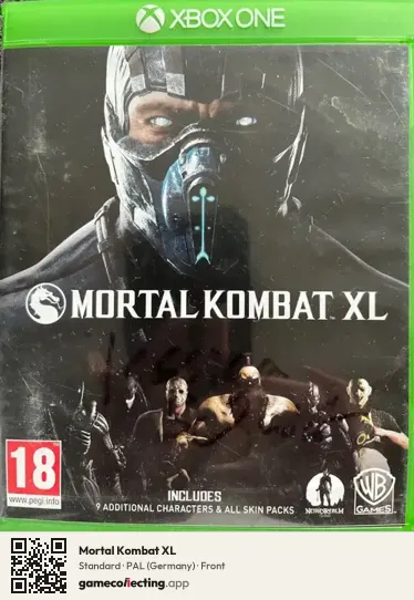 Mortal Kombat XL Xbox One, Germany box front