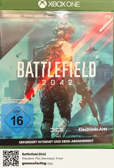 Battlefield 2042 Xbox One, Germany box front