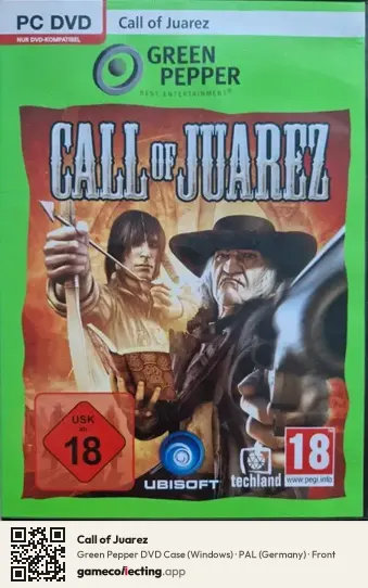 Call of Juarez Computer, Germany box front