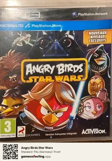 Angry Birds Star Wars PlayStation 3, Germany box front