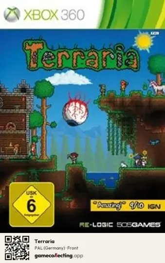 Terraria Xbox 360, Germany box front