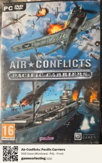 Air Conflicts: Pacific Carriers Computer, PAL box front