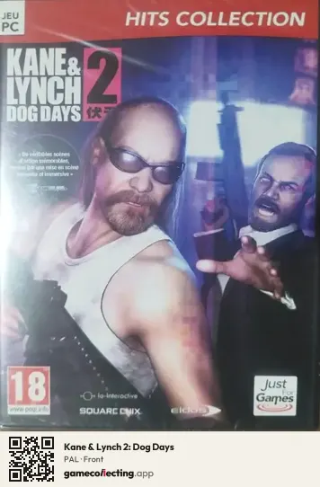 Kane & Lynch 2: Dog Days Computer, PAL box front