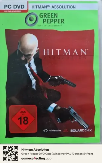 Hitman: Absolution Computer, Germany box front