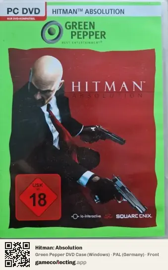 Hitman: Absolution Computer, Germany box front