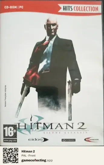 Hitman 2 Computer, PAL box front