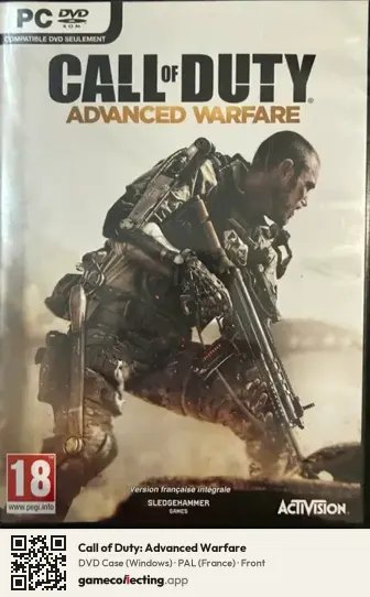 Call of Duty: Advanced Warfare Computer, France box front