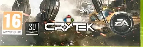 Crysis 2, the PEGI square on its front