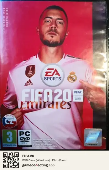 FIFA 20 Computer, PAL box front