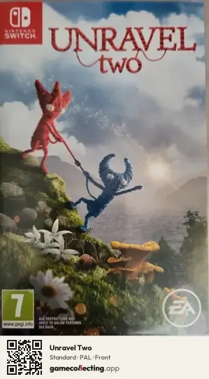 Unravel Two Nintendo Switch, PAL box front