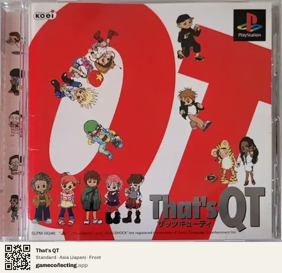That's QT PlayStation, Asia box front