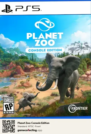 Planet Zoo: Console Edition PlayStation 5, NTSC box front