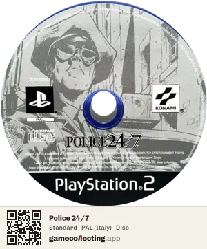 Police 24/7 PlayStation 2, PAL disc