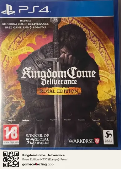 Kingdom Come: Deliverance PlayStation 4, Europe box front