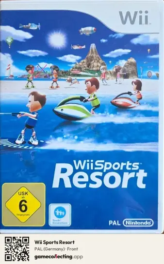 Wii Sports Resort Nintendo Wii, Germany box front