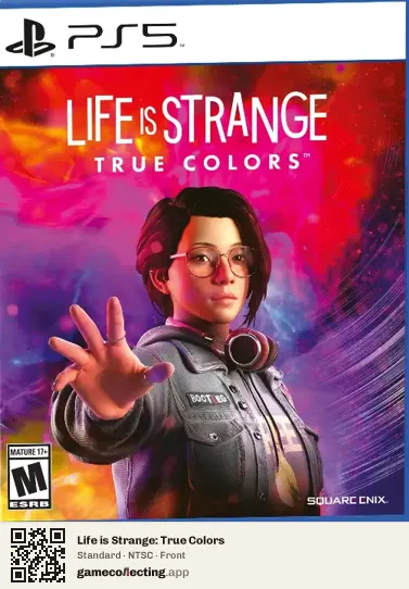 Life is Strange: True Colors PlayStation 5, NTSC box front