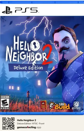 Hello Neighbor 2 PlayStation 5, NTSC box front